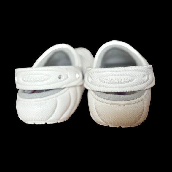 Adult's Classic Crocs Lined Overpuff Clogs Fuzzy Warm Slippers Shoes - Picture 14 of 16